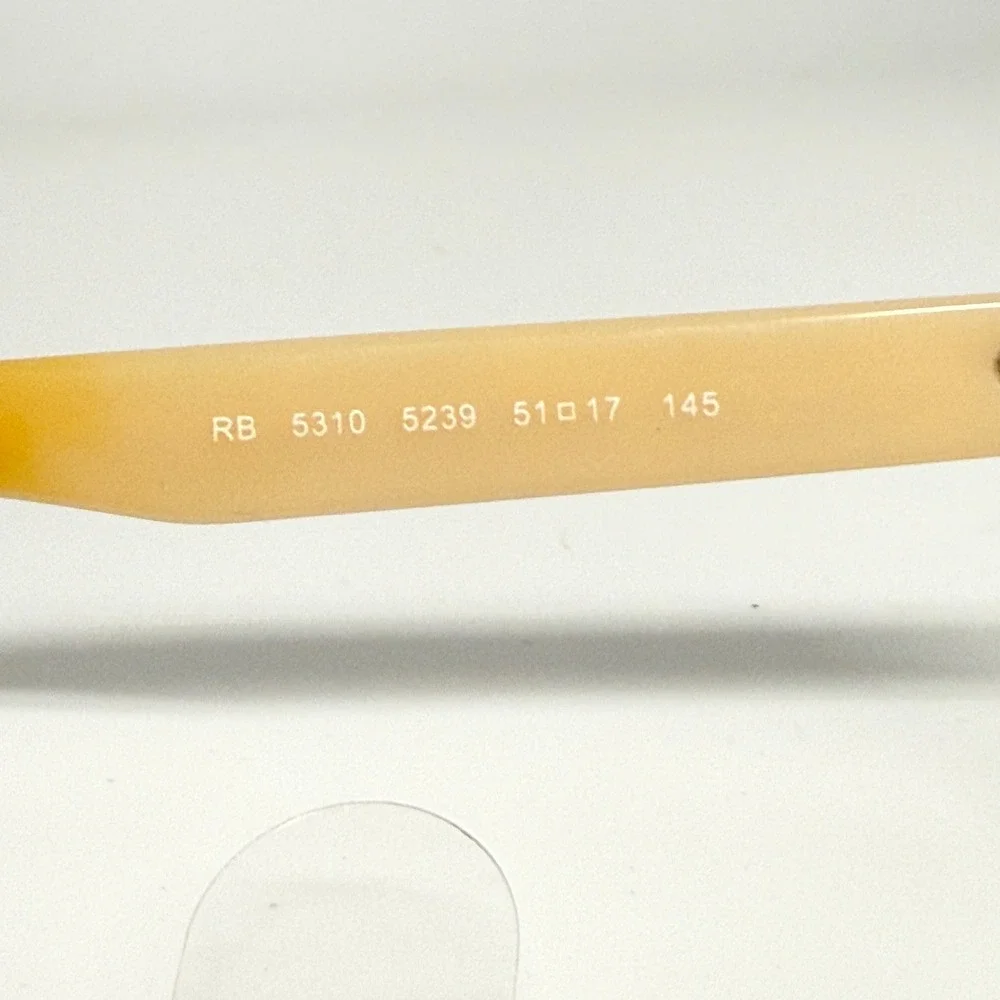 Ray-Ban RB 5310 5239 Tortoise‎ Beige Cat Eye Eyeglasses Frames 51-17 145